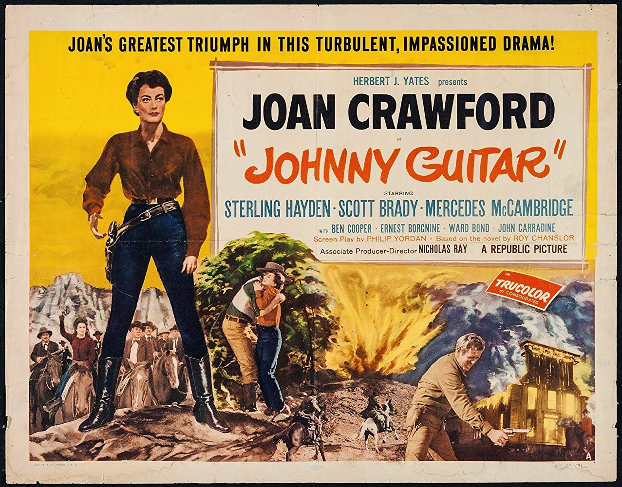 Plakatmotiv: Johnny Guitar – Wenn Frauen hassen (1954)