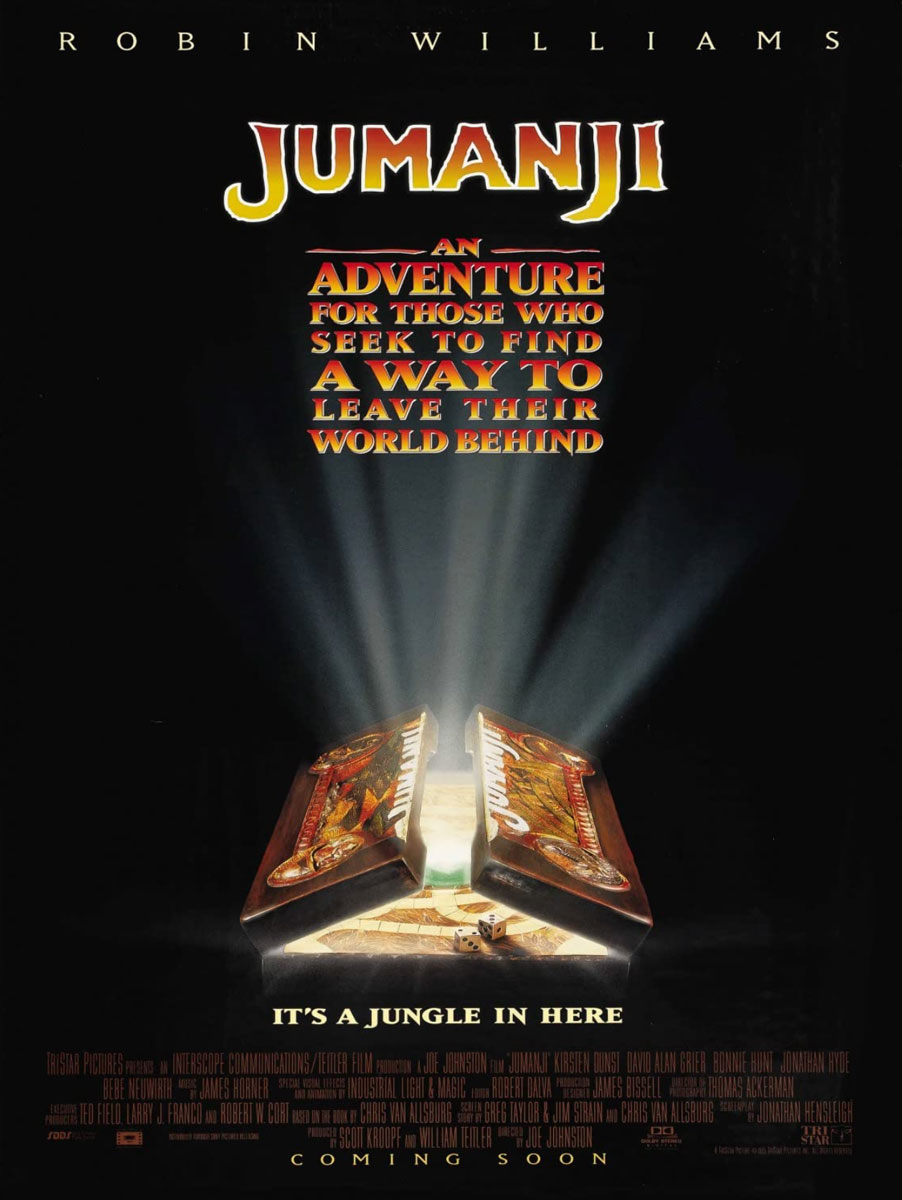 Plakatmotiv (US): Jumanji (1995)