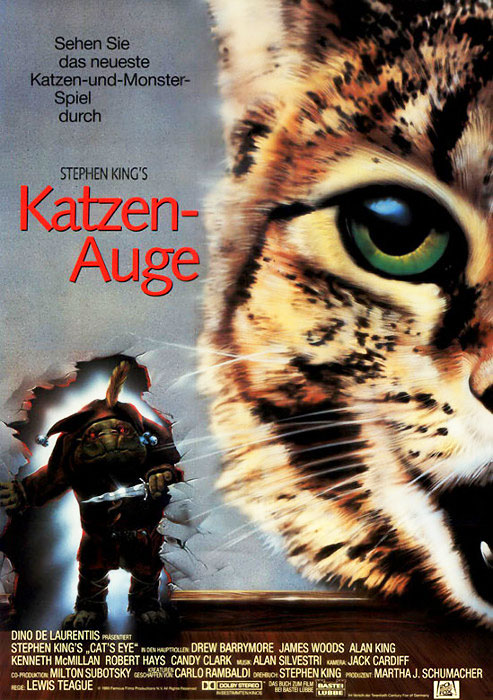 Plakatmotiv: (Stephen King's) Katzenauge (1985)