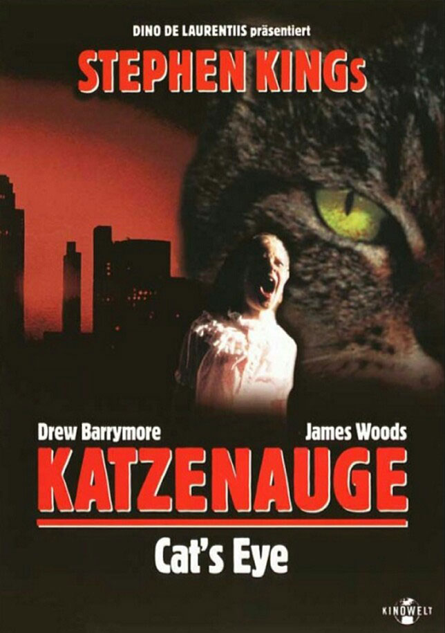 Videocover: (Stephen King's) Katzenauge (1985)