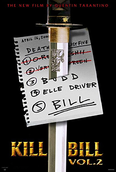 Kinoplakat: Kill Bill, Vol. 2
