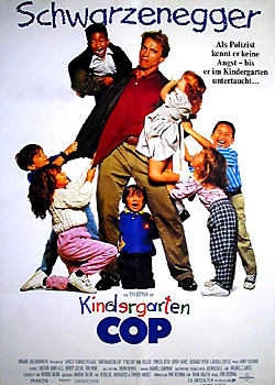 Kinoplakat: Kindergarten Cop
