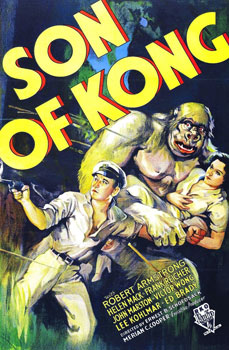 Plakatmotiv (US): The Son of Kong – King Kongs Sohn (1933)