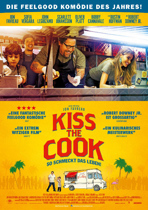 Plakatmotiv: Kiss the Cook – So schmeckt das Leben! (2014)
