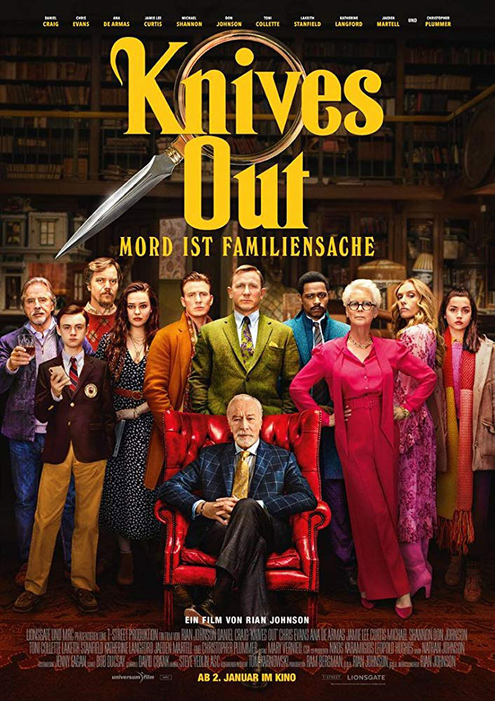 Plakatmotiv: Knives Out – Mord ist Familiensache (2019)