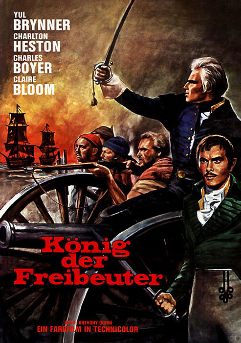 Plakatmotiv: Der König der Freibeuter (1958)