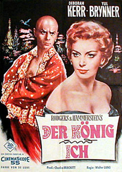 Plakatmotiv: Der König und ich (1956)
