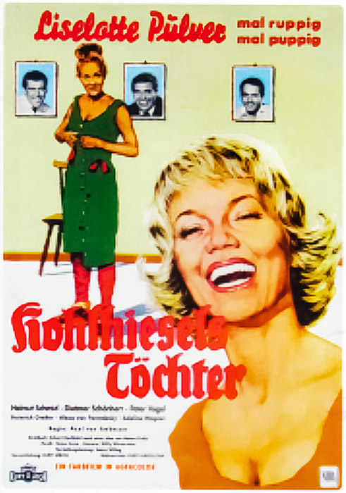 Plakatmotiv: Kolhiesels Töchter (1962)