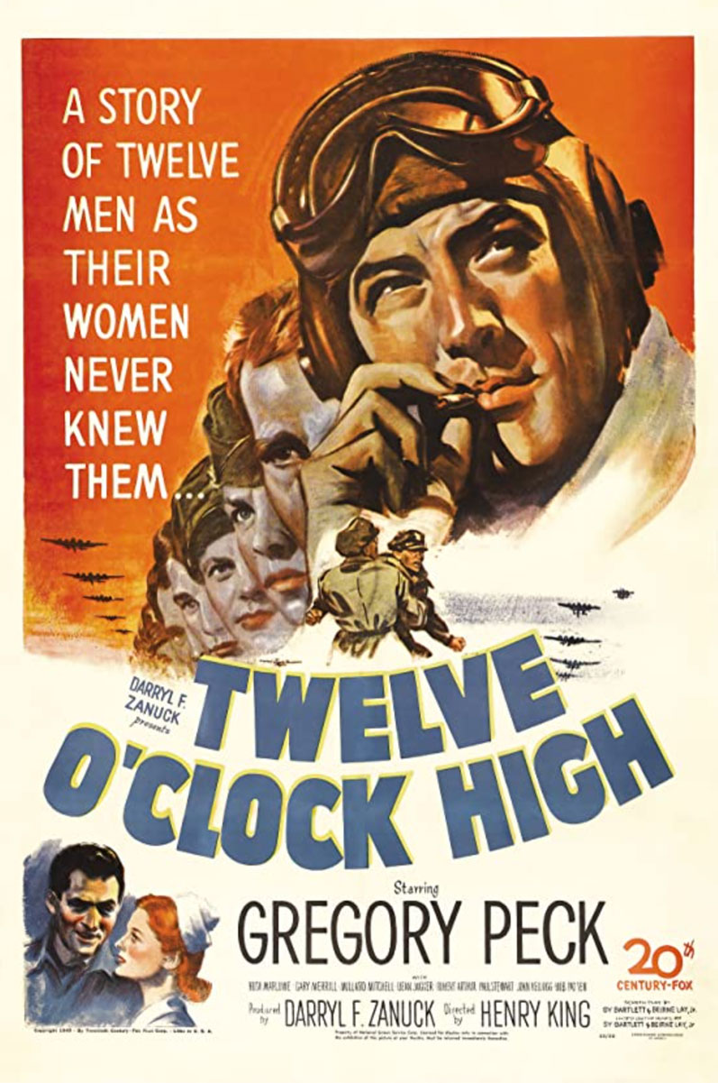 Plakatmotiv (US): Twelve O'Clock High – Der Kommandeur (1949)