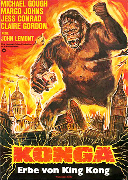 Plakatmotiv: Konga – Erbe von King Kong (1961)