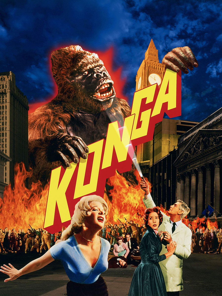 Plakatmotiv (Streaming): Konga (1961)