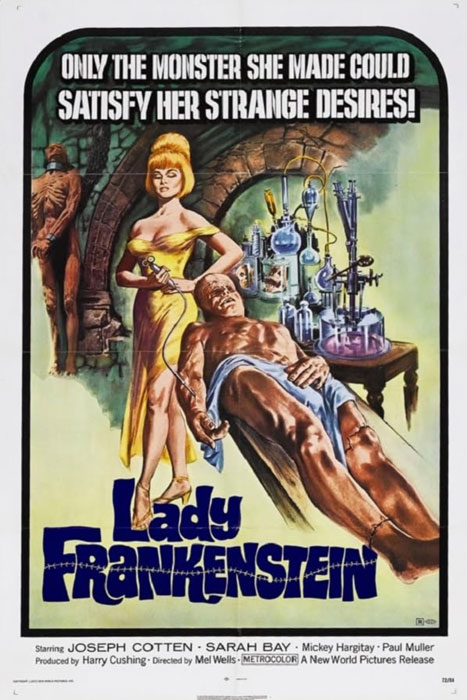 Plakatmotiv (UK): Lady Frankenstein (1971)