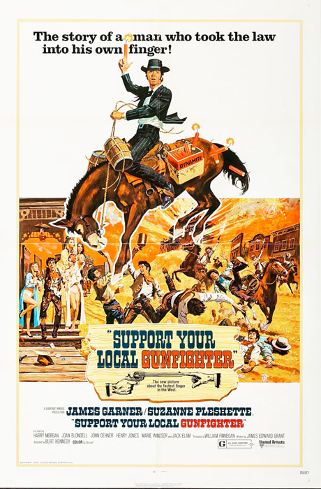 Plakatmotiv (US): Support Your local Gunfighter (1971)
