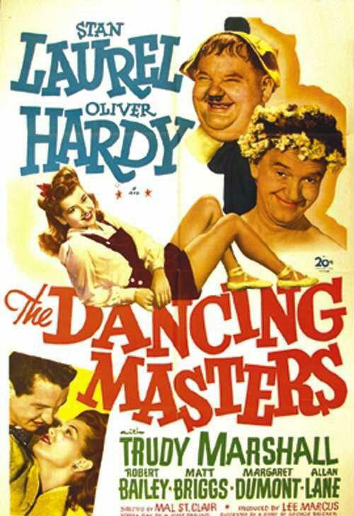 Plakatmotiv (US): Laurel & Hardy – The Dancing Masters (1943)