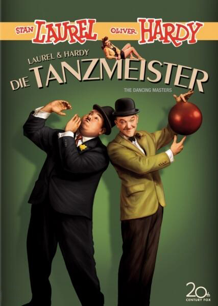 DVD-Cover: Laurel & Hardy – Die Tanzmeister (1943)
