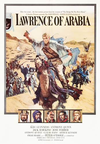 Plakatmotiv (UK): Lawrence of Arabia (1962)