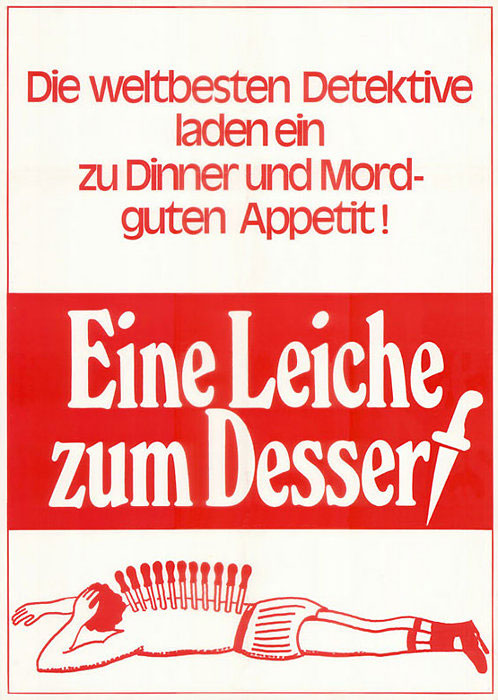 Plakatmotiv: Eine Leiche zum Dessert (1976)