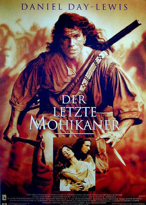 Plakatmotiv: Der letzte Mohikaner (1992)