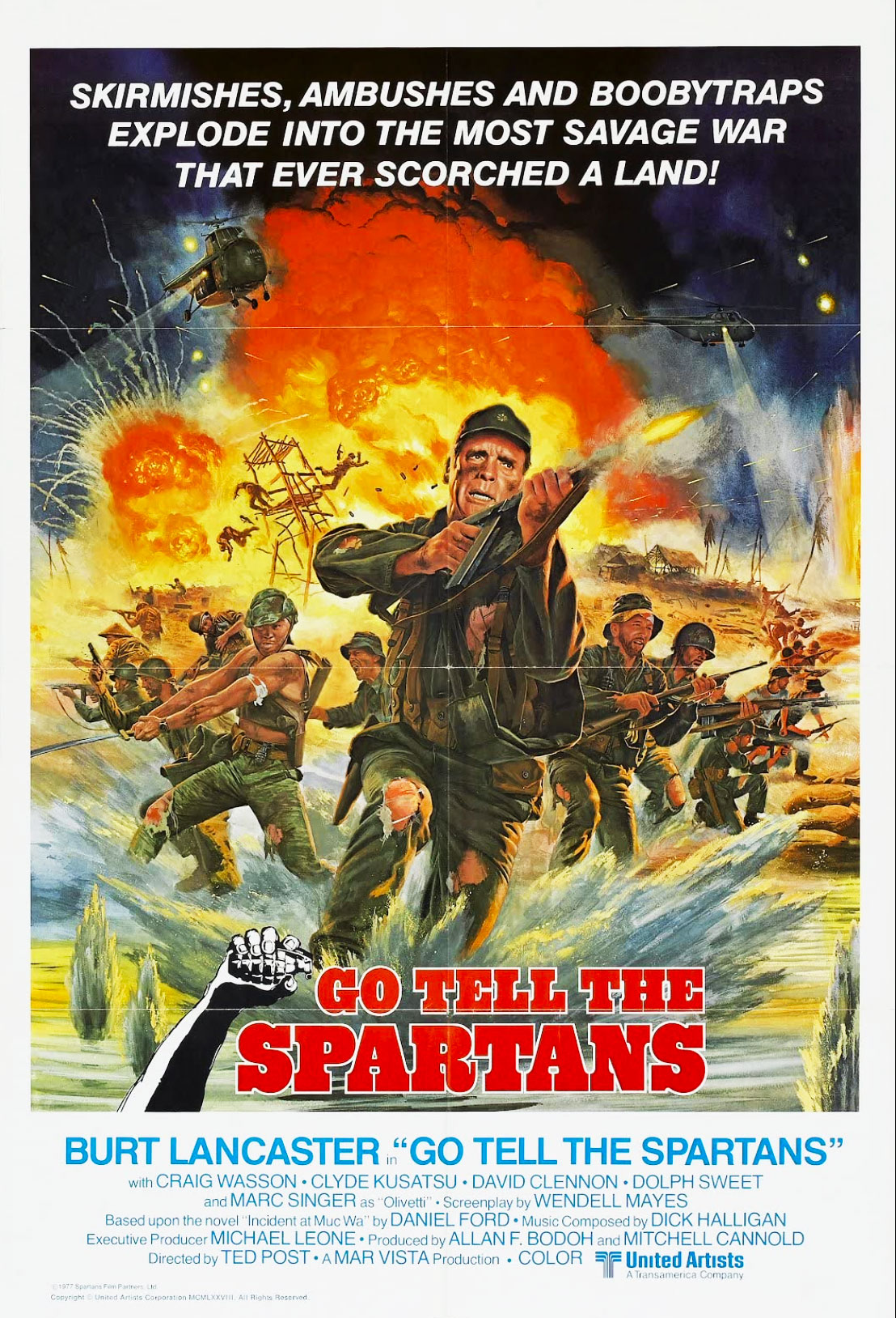 Plakatmotiv (US): Go tell the Spartans (1978)