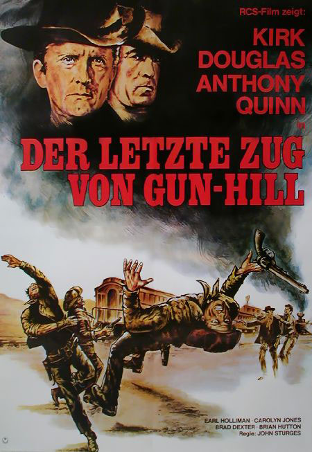 Plakatmotiv: Der letzte Zug von Gun Hill (1971)