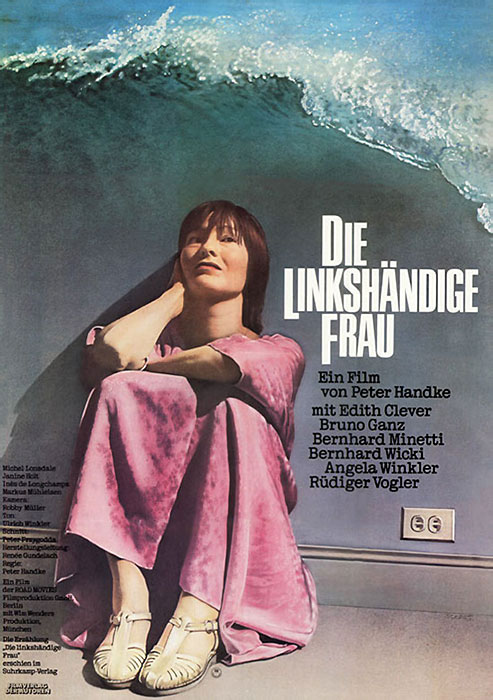 Plakatmotiv: Die linkshändige Frau (1978)