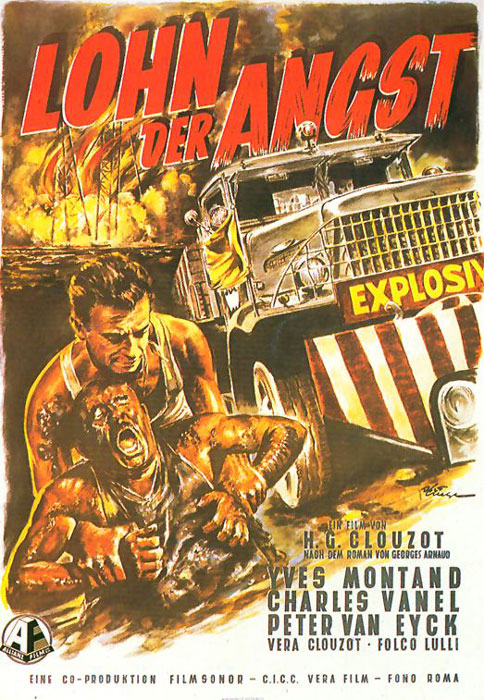 Plakatmotiv: Lohn der Angst (1953)