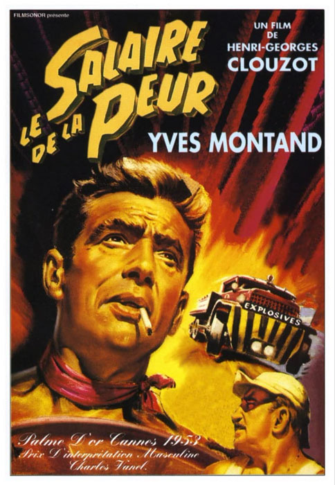 Plakatmotiv (Fr.): Le salaire de la peur (1953)