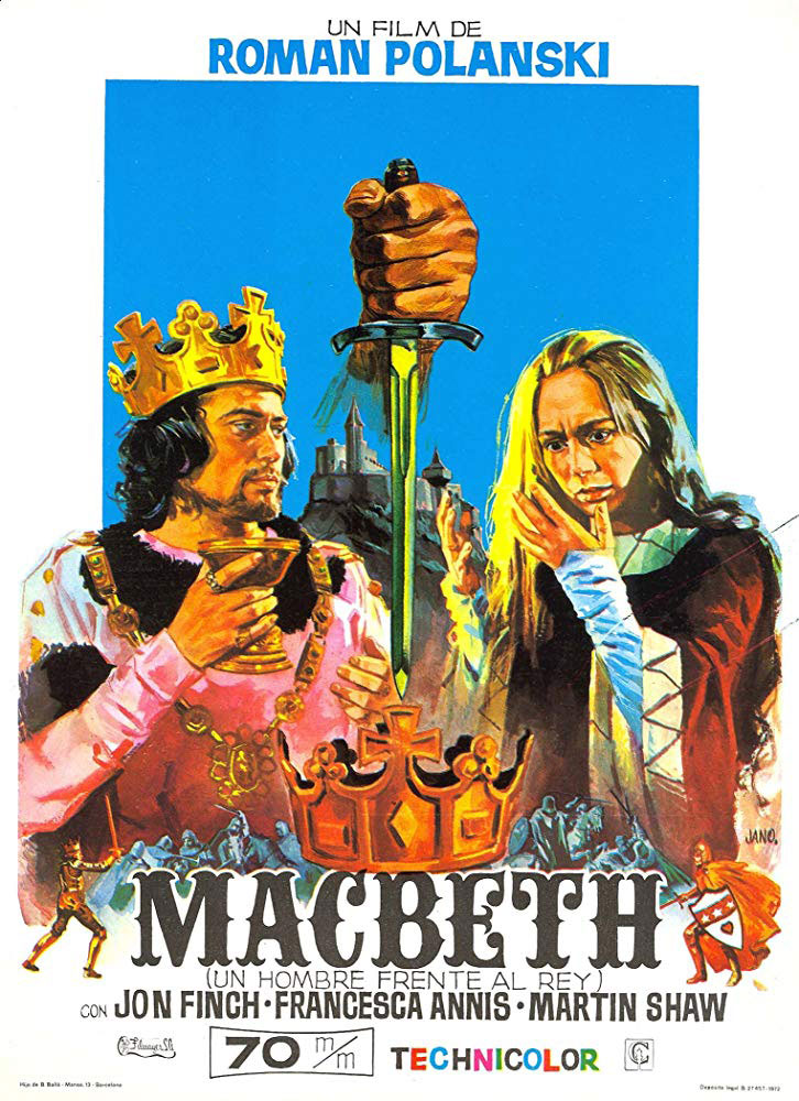 Plakatmotiv (Fr.): Macbeth (1971)