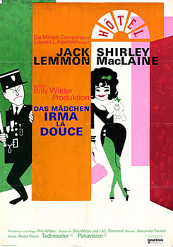Plakatmotiv: Das Mädchen Irma la Douce (1963)
