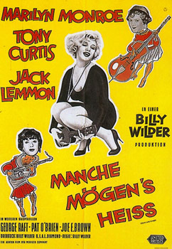 Plakatmotiv: Manche mögen's heiß (1959)