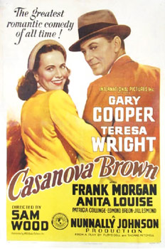 Plakatmotiv (US): Casanova Brown – Der Mann, der nicht zur Hochzeit kam (1944)