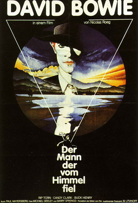 Plakatmotiv: Der Mann, der vom Himmel fiel (1976)