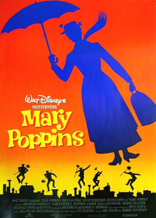Plakatmotiv: Mary Poppins (1964)