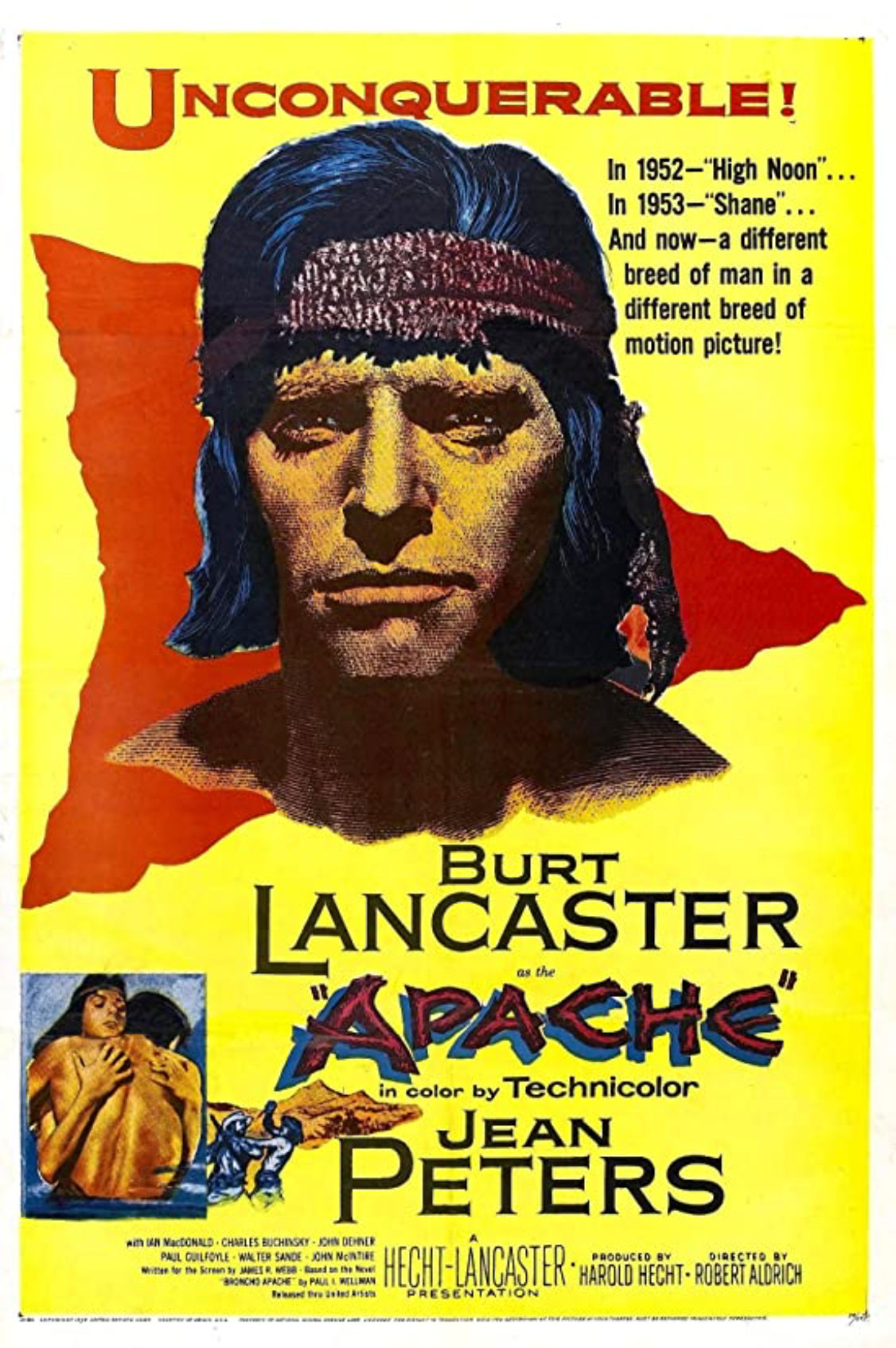 Plakatmotiv (US): Apache (1954)