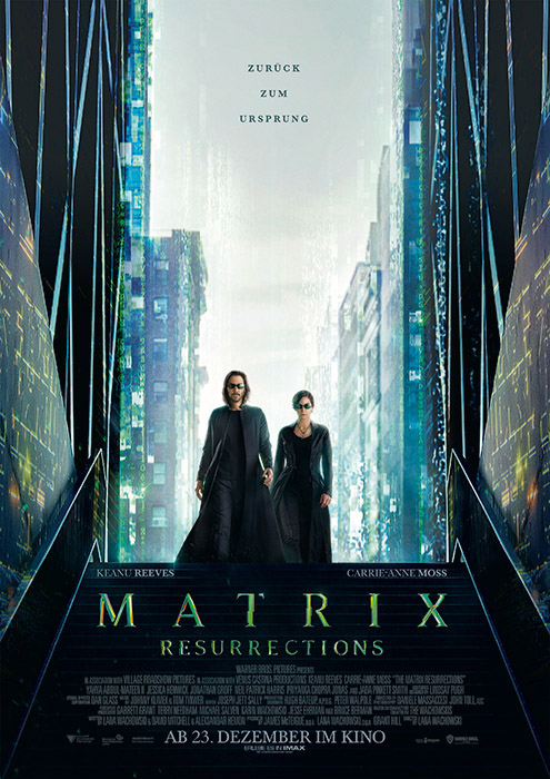 Plakatmotiv: Matrix Resurrections (2021)