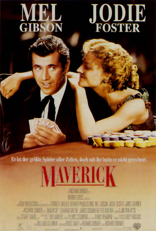 Plakatmotiv: Maverick – Den Colt am Gürtel, ein As im Ärmel (1994)