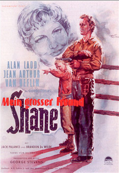 Plakatmotiv: Mein großer Freund Shane (1953)