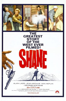Plakatmotiv (US): Mein großer Freund Shane (1953)