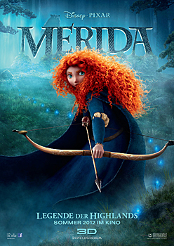 Kinoplakat: Merida - Legende der Highlands