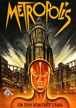 Plakatmotiv: Metropolis (1927)