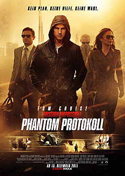 Plakatmotiv: Mission Impossible – Phantom Protokoll (2011)