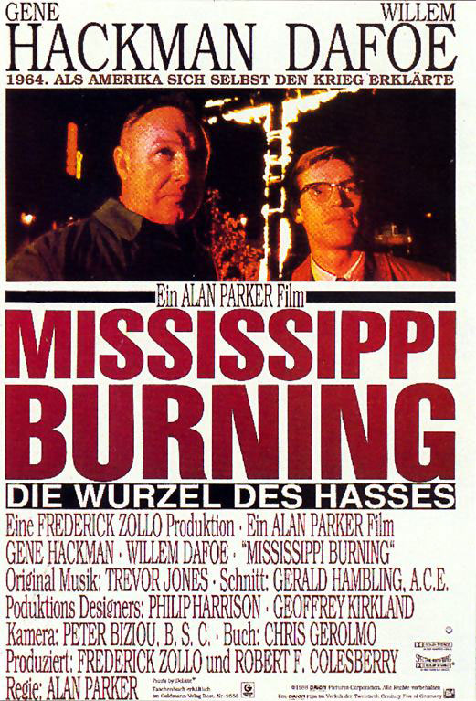 Plakatmotiv: Mississippi Burning – Die Wurzel des Hasses (1988)