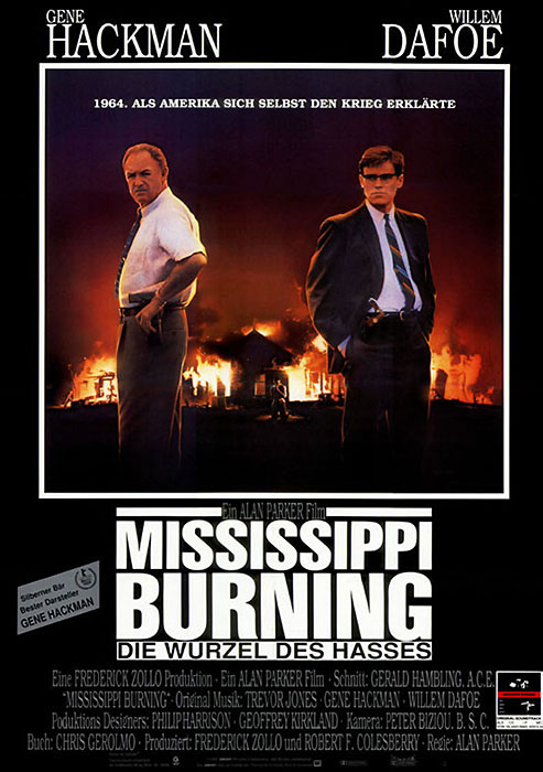 Plakatmotiv: Mississippi Burning – Die Wurzel des Hasses (1988)