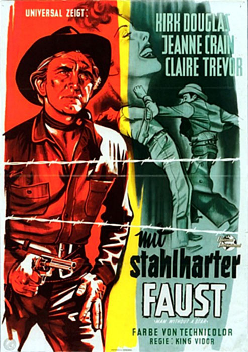 Plakatmotiv: Mit stahlharter Faust (1955)