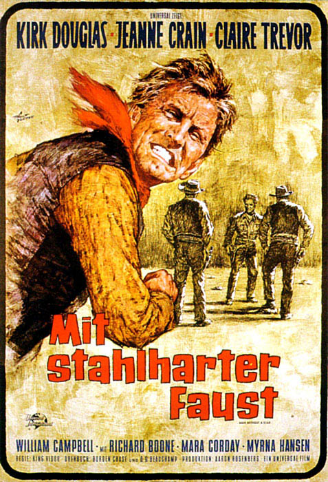 Plakatmotiv: Mit stahlharter Faust (1955)
