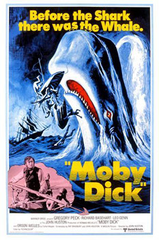 Plakatmotiv (US / Wiederaufführung): Moby Dick (1956)