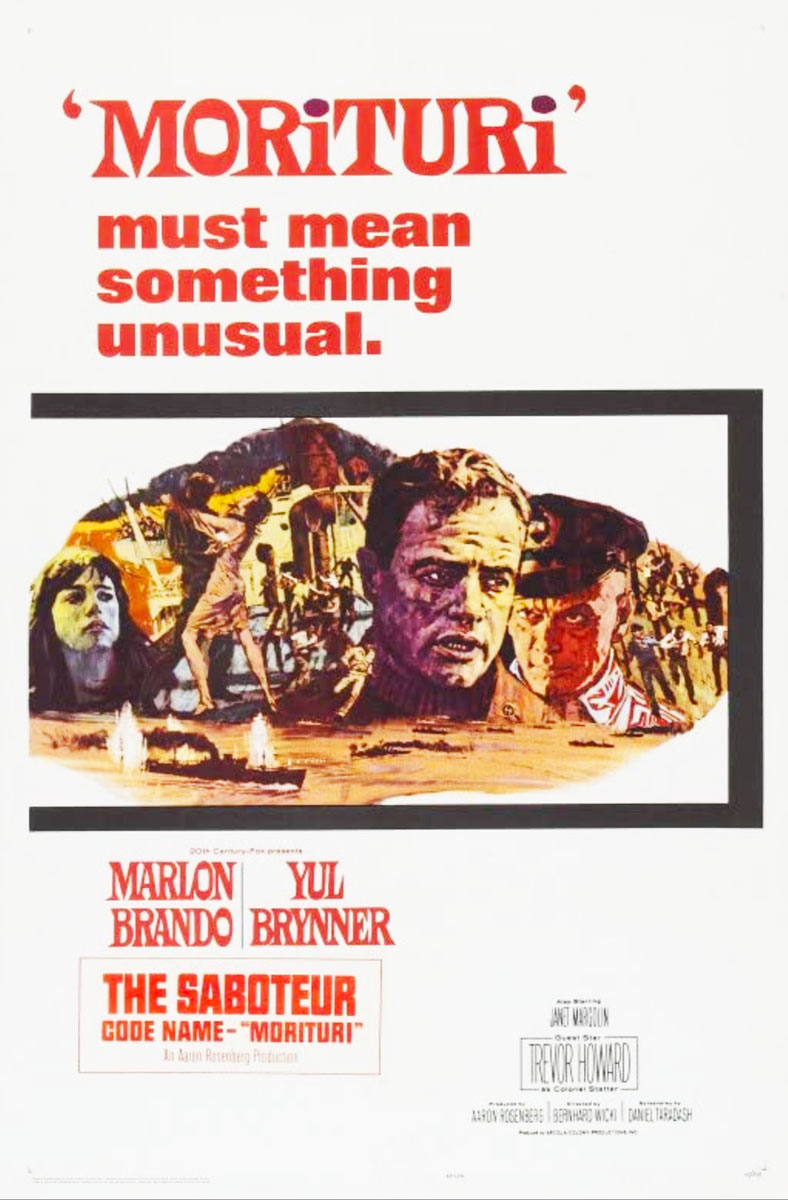 Plakatmotiv: Morituri (1965)