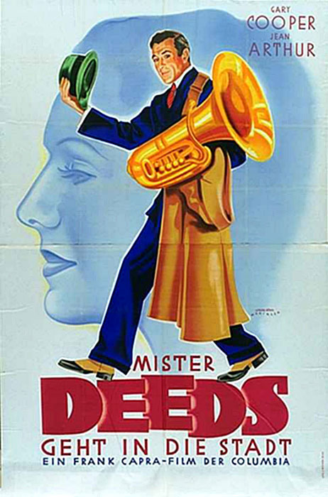 Plakatmotiv: Mr. Deeds geht in die Stadt (1936)