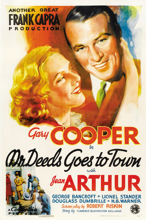 Plakatmotiv (US): Mr. Deeds goes to Town (1936)