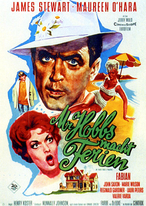Plakatmotiv: Mr. Hobbs macht Ferien (1962)